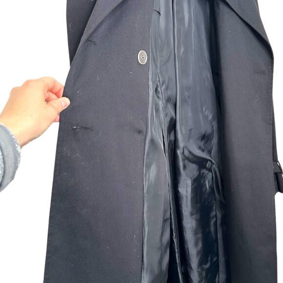 ASOS Longline Classic Trench Coat Size 4 - Picture 7 of 12